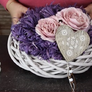 Krásny jarný veniec