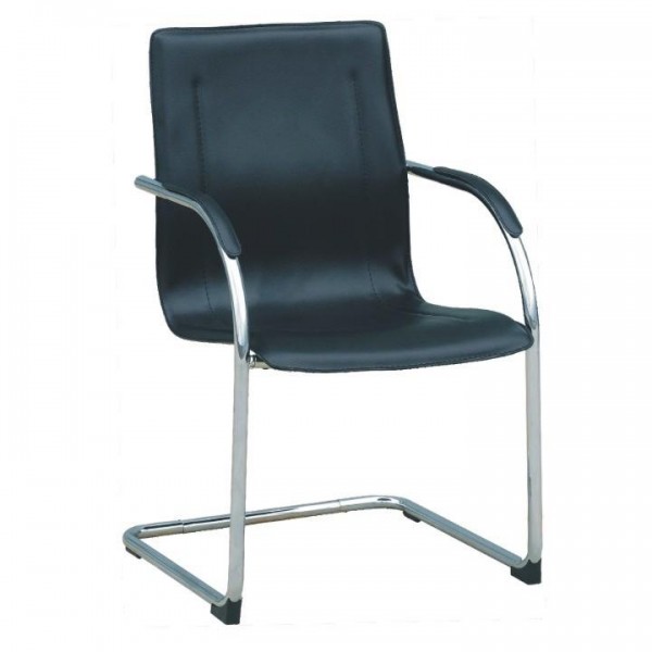 Stolička, ekokoža čierna, MI-01