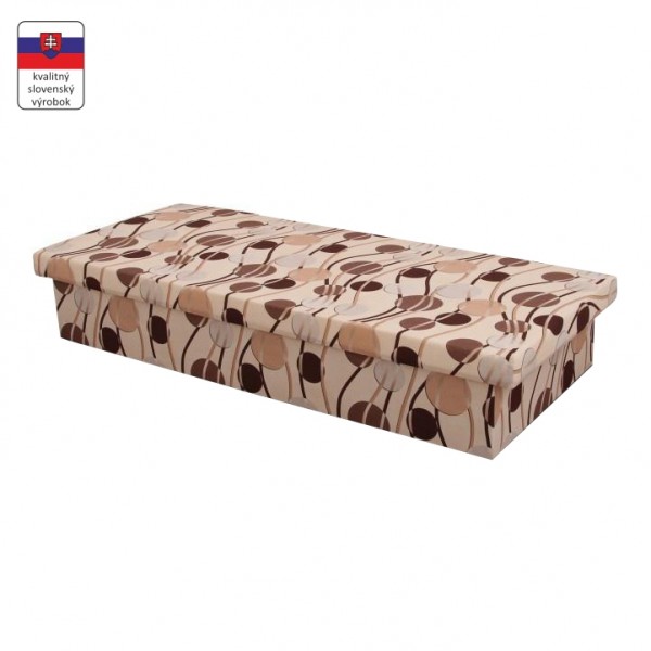 Váľanda s úložným priestorom, molitánová, 80x195 cm, EDO IKARUS 20