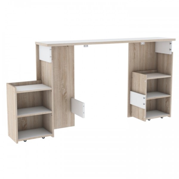 Policové záhlavie, dub sonoma/biela, Sirius