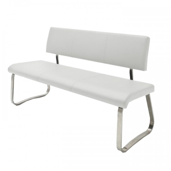 Lavica, ekokoža biela, VESATA TYP 2