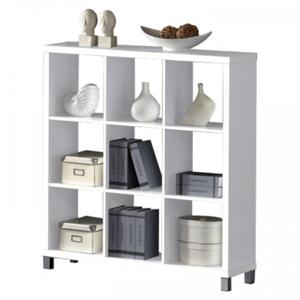 Regál, biela, TOFI 5 NEW