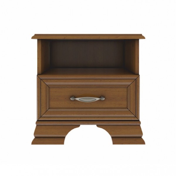 Nočný stolík 1S, gaštan, TIFFY