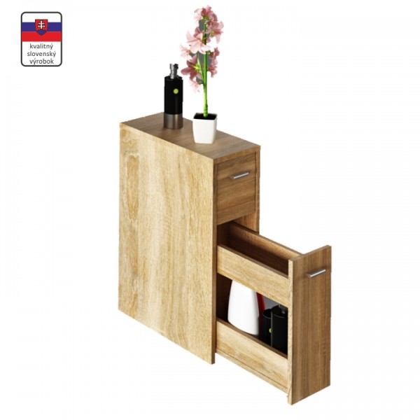 Kúpeľňová skrinka, dub sonoma, NATALI TYP 7
