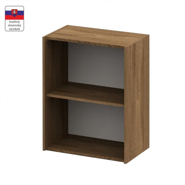 Nízka policová skrinka, bardolino tmavé, TEMPO ASISTENT NEW 010