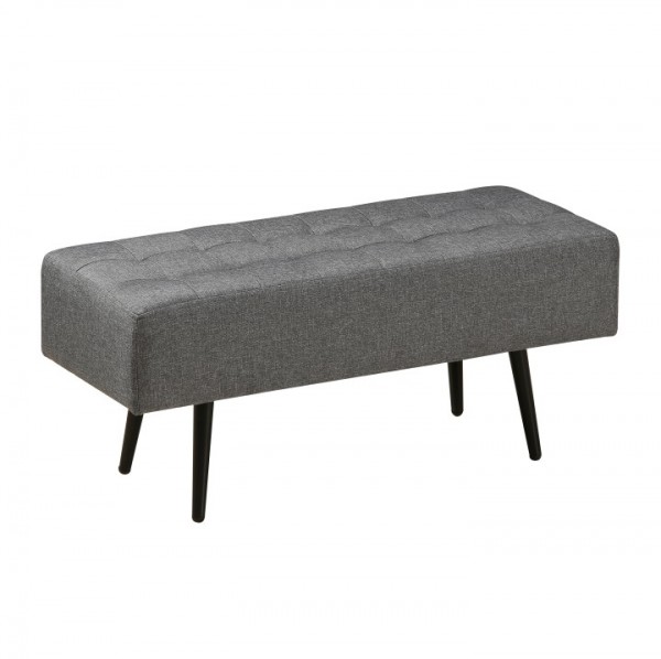 Taburet, sivá/čierna, LASTER