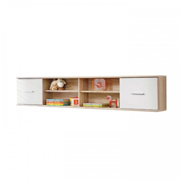 Skrinka visiaca, dub sonoma/biela, EMIO Typ 07