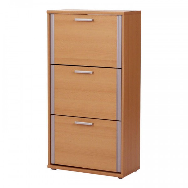 Botník 3K, buk/strieborná, LISSI TYP 07