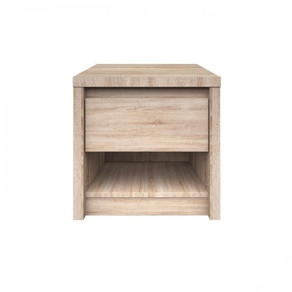 Nočný stolík 1S, dub sonoma, NORTY TYP 13