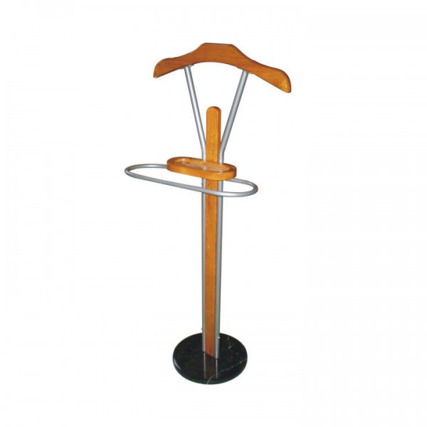 Vešiak nemý sluha, buk/strieborná, LUKE