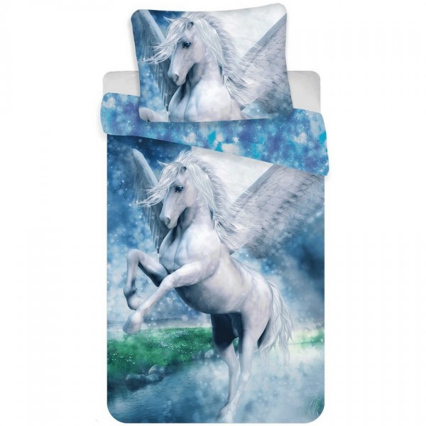 Jerry Fabrics Detské bavlnené obliečky Pegas, 140 x 200 cm, 70 x 90 cm