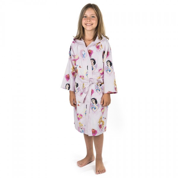Jerry Fabrics Detský župan Princess, 4 - 6 rokov