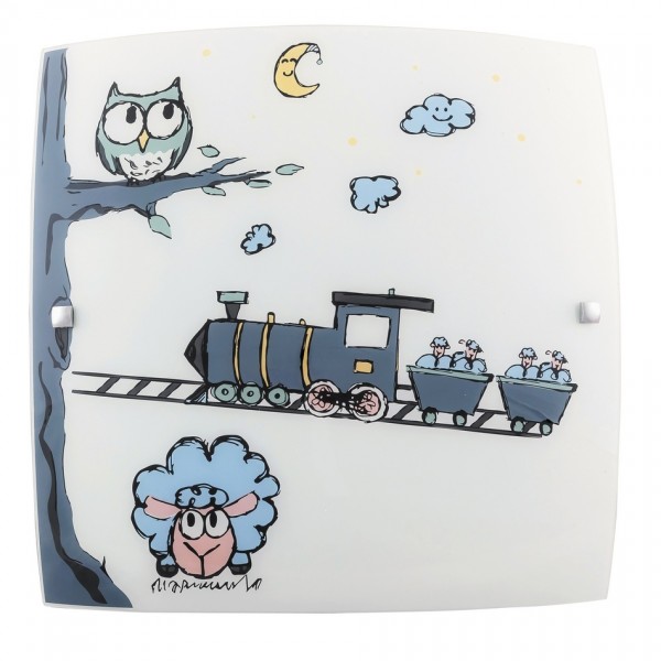 Rabalux 4557 Shepherd detské nástenné svietidlo, modrá