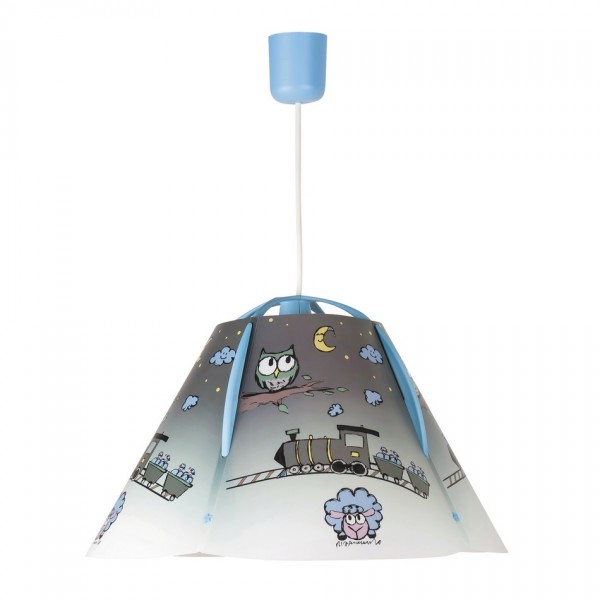 Rabalux 4566 Shepherd detské stropné svietidlo, modrá