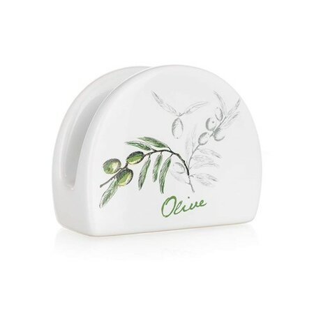 Banquet Stojan na servítky keramický Olives