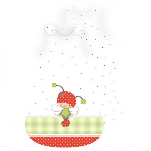 Herding Detský spací vak Lara Ladybug, 45 x 90 cm