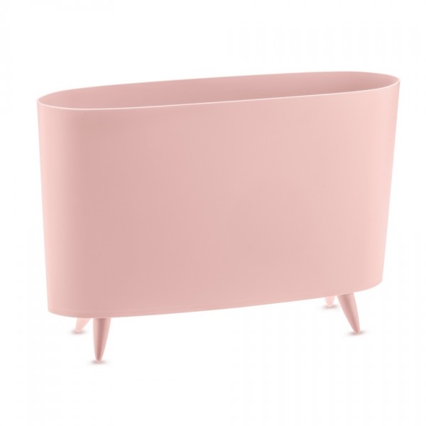 Koziol Stojan na časopisy Milano, tmavoružová