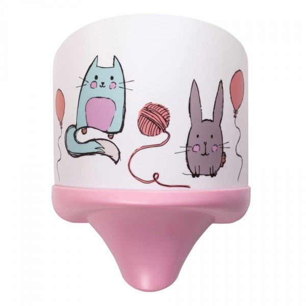 Rabalux 4570 Cathy detské nástenné svietidlo, ružová