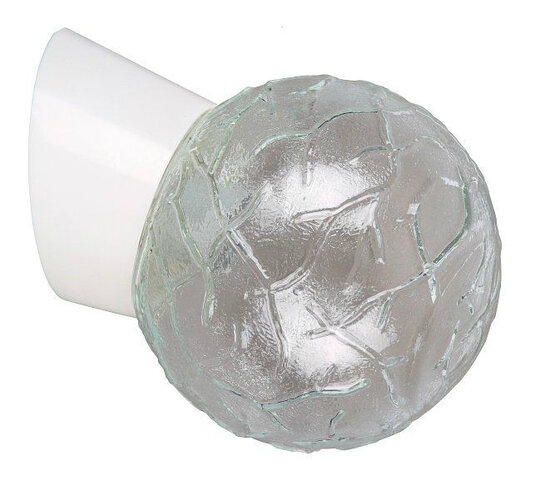 Nástenné svietidlo Rabalux Grace 2432, biela / sklo