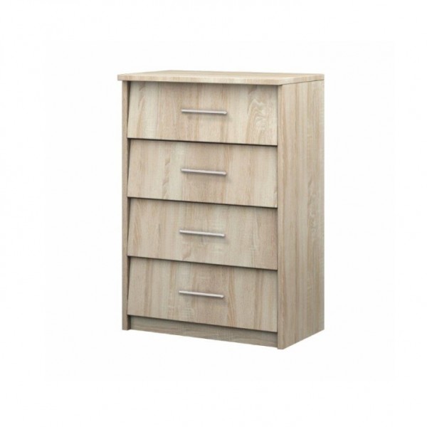 Botník, 4-radový, dub sonoma, NARIO typ 1